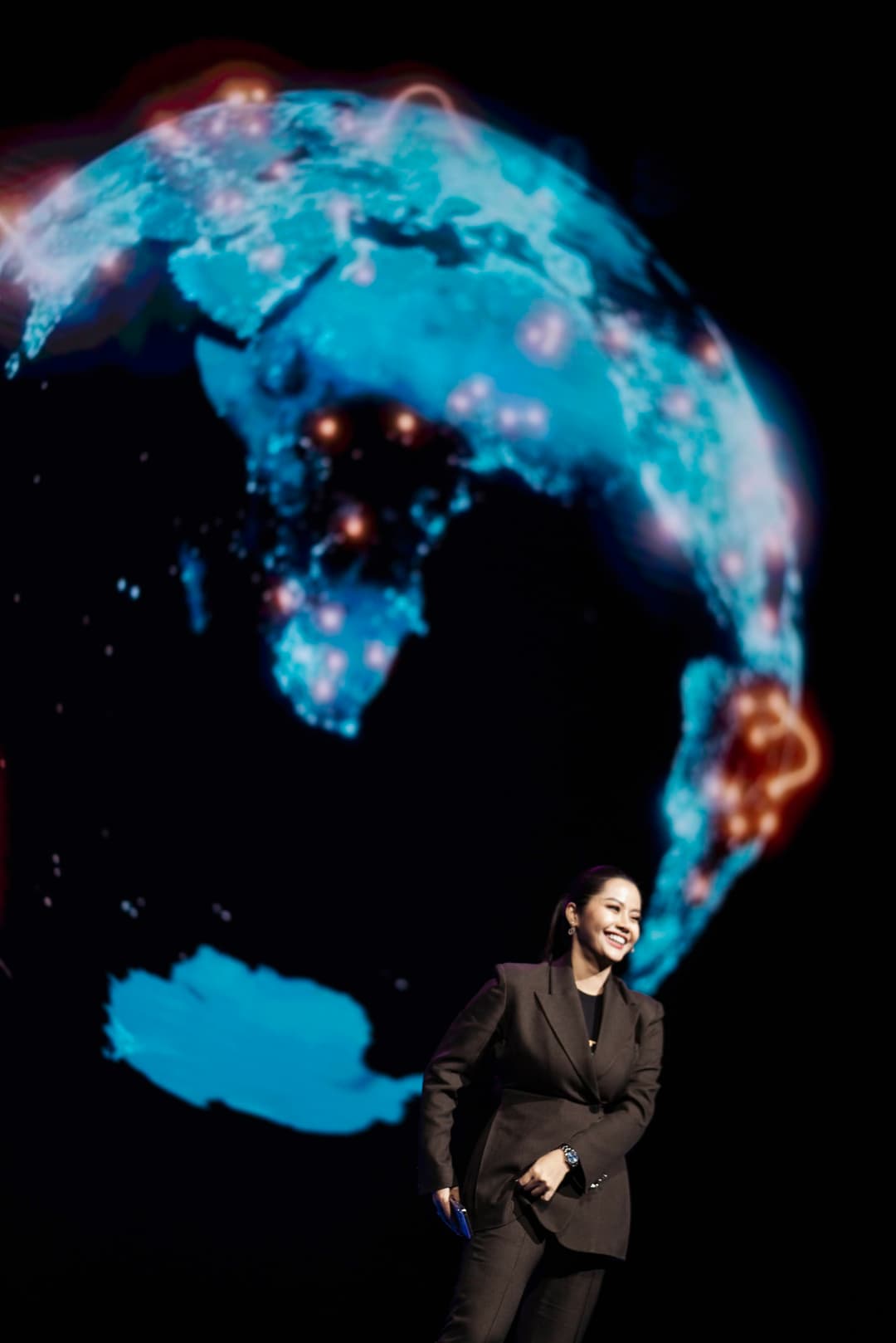 Phone with Trading Screen